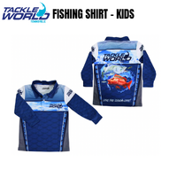 Tackle World Townsville L/S Fishing Shirt Kids