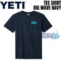 Yeti Tee Big Wave Navy