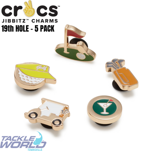 Crocs JIBBITZ 19th Hole 5 Pack