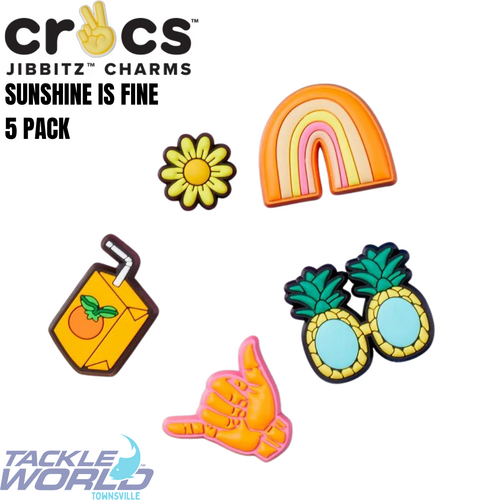 Crocs JIBBITZ Sunshine is Fine 5 Pack