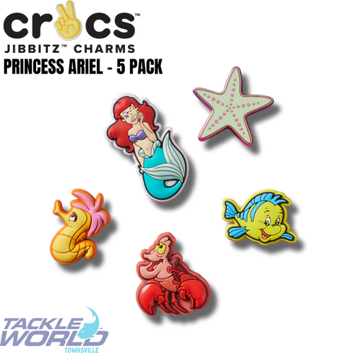 Crocs JIBBITZ Princess Ariel 5 Pack