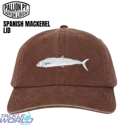 Pallion Point Spanish Mackerel Fish Lid Brown