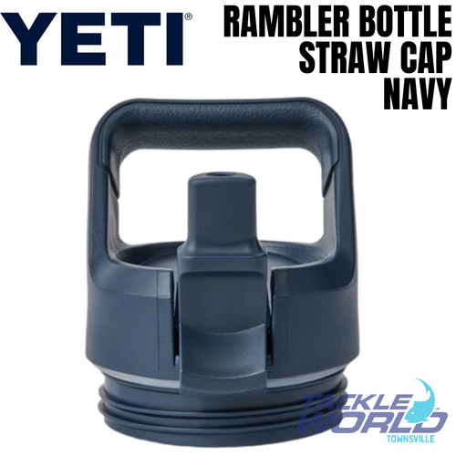 Yeti Rambler Bottle Straw Cap Navy