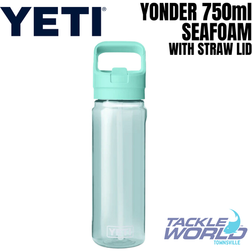 Yeti Yonder Bottle 750ml Seafoam with Straw Lid