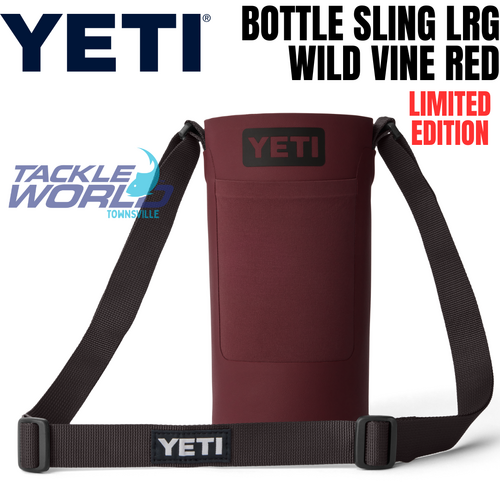 Yeti Rambler Bottle Sling Large Wild Vine Red