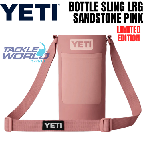 Yeti Rambler Bottle Sling Large Sandstone Pink