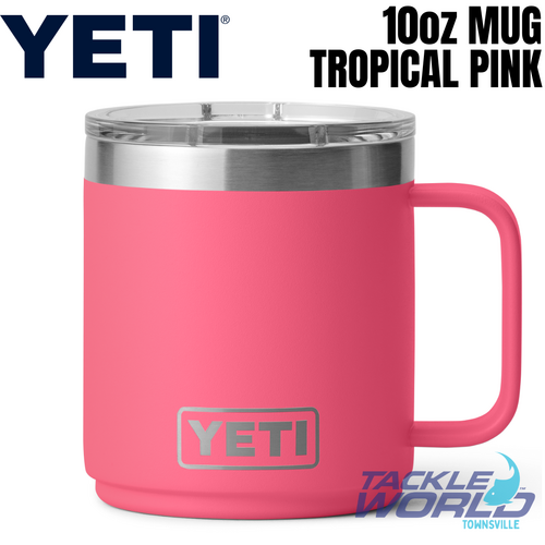 Yeti 10oz Mug (295ml) Tropical Pink with Magslider Lid 