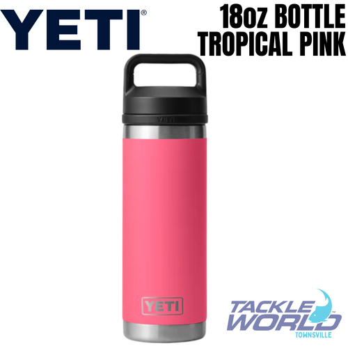 Yeti 18oz Bottle (532ml) Tropical Pink with Chug Cap