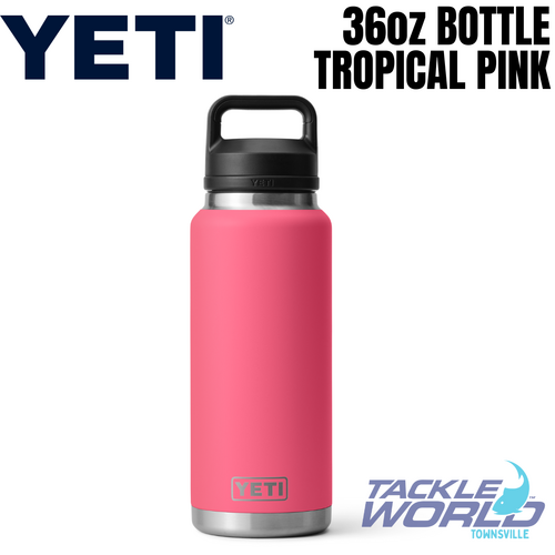 Yeti 36oz Bottle (1L) Tropical Pink with Chug Cap