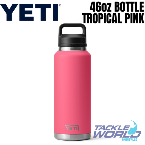 Yeti 46oz Bottle (1.36L) Tropical Pink with Chug Cap