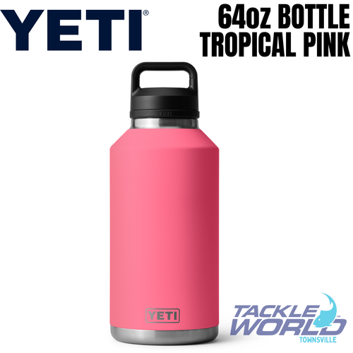 Yeti 64oz Bottle (1.89L) Tropical Pink with Chug Cap