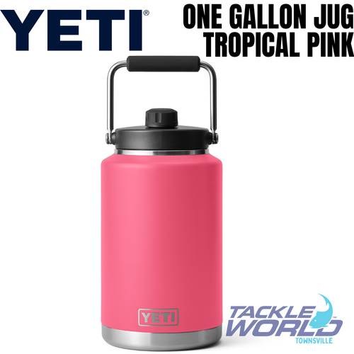 Yeti Rambler One Gallon Jug (3.7L) Tropical Pink