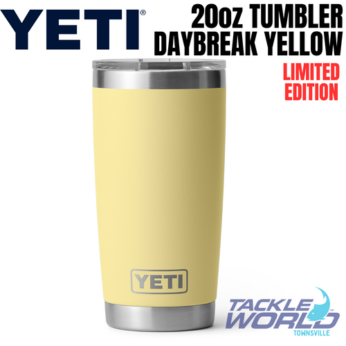 Yeti 20oz Tumbler (591ml) Daybreak Yellow with Magslider Lid