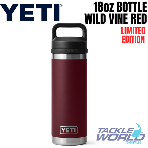 Yeti 18oz Bottle (532ml) Wild Vine Red with Chug Cap