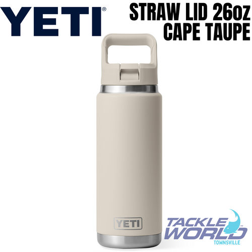 Yeti 26oz Bottle (769ml) Cape Taupe with Straw Lid