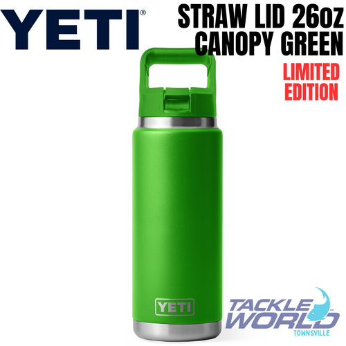 Yeti 26oz Bottle (769ml) Canopy Green with Straw Lid