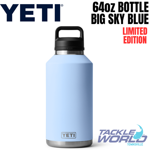 Yeti 64oz Bottle (1.89L) Big Sky Blue with Chug Cap