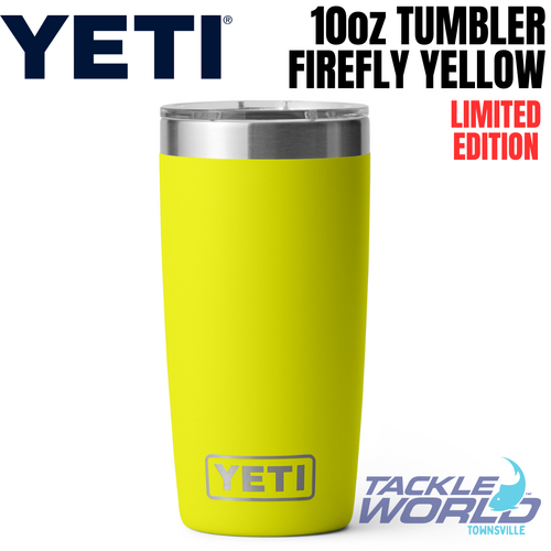 Yeti 10oz Tumbler (295ml) Firefly Yellow with Magslider Lid