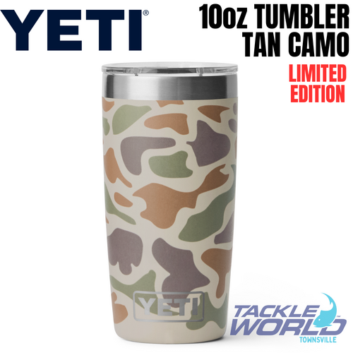 Yeti 10oz Tumbler (295ml) Tan Camo with Magslider Lid