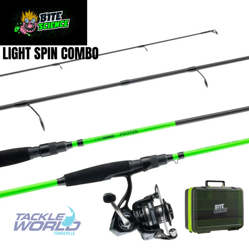 Bite Science Proton Light Spin Combo - 3000/662SPL & Tackle Box