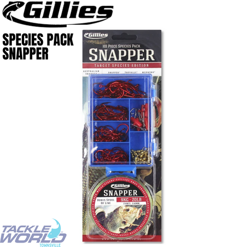 Gillies Species Pack & Line - Snapper