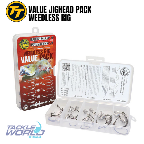 TT Weedless Rig Value Jighead Pack