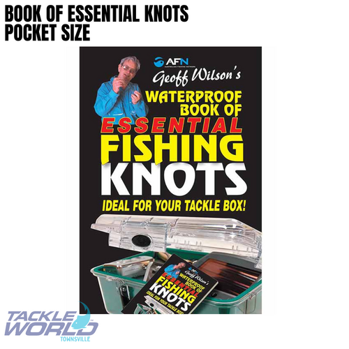 Waterproof Book of Essential Fishing Knots - Pocket Size