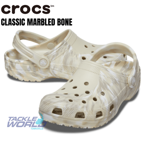 Crocs Classic Marbled Bone/Multi M2W4