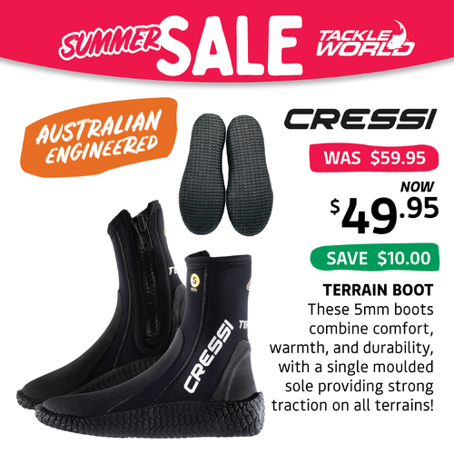 Cressi Terrain Boots 5mm [Size: 8]