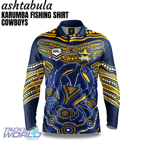 Karumba Fishing Shirt Cowboys [Size: S]