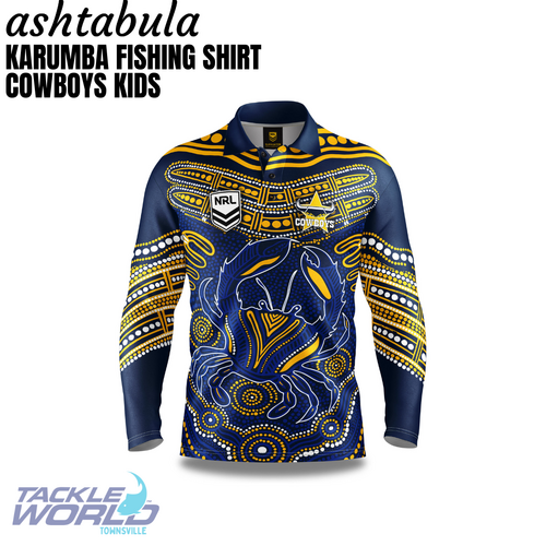 Karumba Fishing Shirt Cowboys [Size: 4]