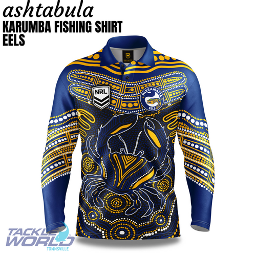 Karumba Fishing Shirt Eels [Size: S]