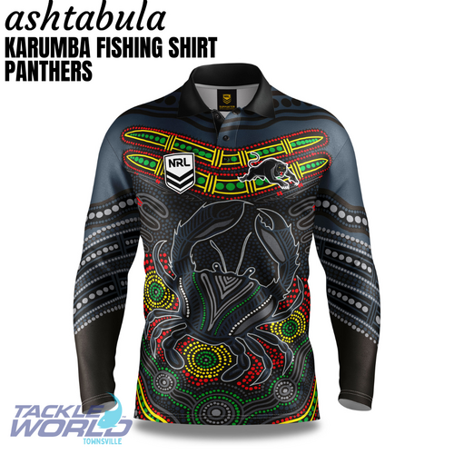 Karumba Fishing Shirt Panthers [Size: S]