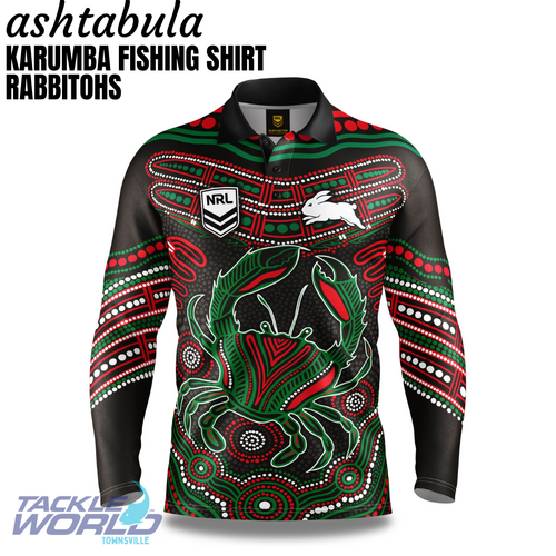 Karumba Fishing Shirt Rabbitohs [Size: S]