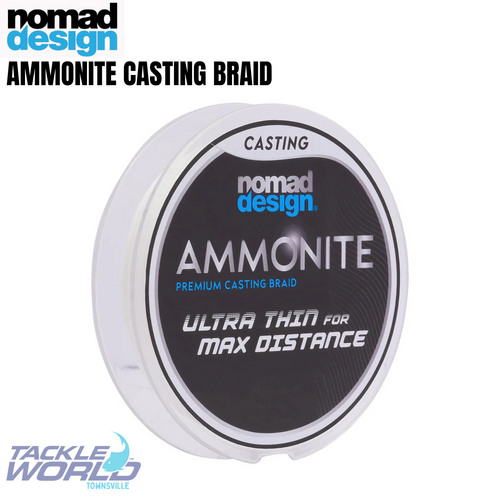 Nomad Ammonite Casting Braid 30lb x 300yrd