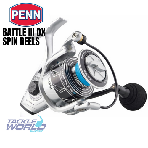 Penn BTLIII4000 Battle III Spinning Reel - TackleDirect