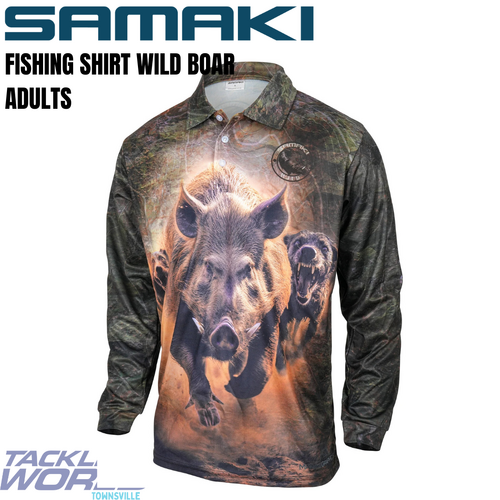 Samaki Shirt Wild Boar L/S [Size: S]