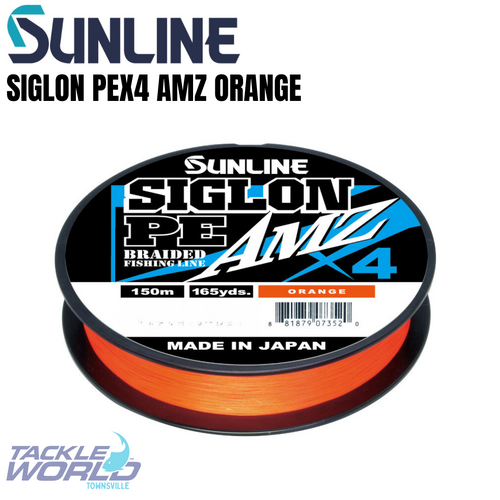 Sunline Siglon PEX4 AMZ 30lb Orange 150m