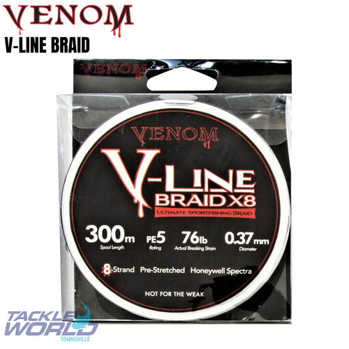 Venom V-Line PE2 34lb 300m PE2